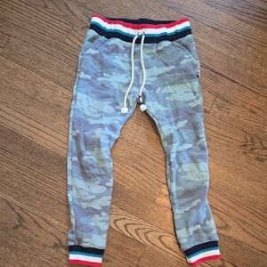 Sol Angeles Green Sweatpants Relaxed Fit Joggers